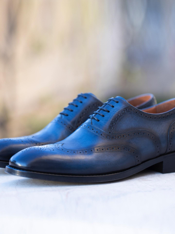 Shoes business oxford full brogues